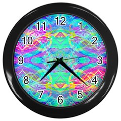 Experimental Dreams Wall Clock (black) by Thespacecampers