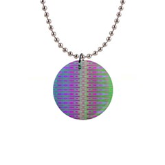 Glitch Machine 1  Button Necklace by Thespacecampers