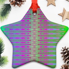 Glitch Machine Star Ornament (two Sides) by Thespacecampers