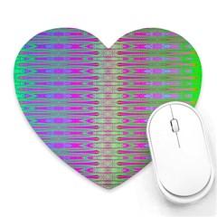 Glitch Machine Heart Mousepads by Thespacecampers