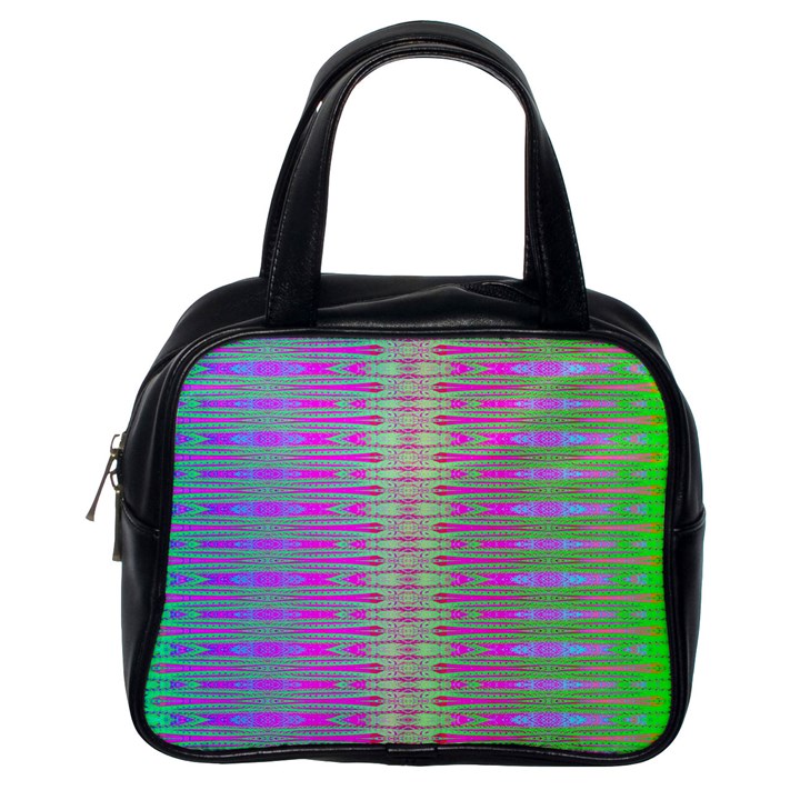 Glitch Machine Classic Handbag (One Side)