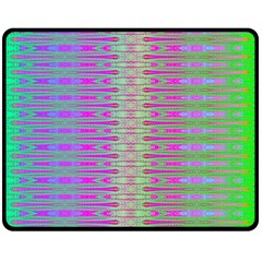 Glitch Machine Fleece Blanket (medium)  by Thespacecampers