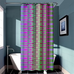 Glitch Machine Shower Curtain 36  X 72  (stall)  by Thespacecampers