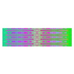 Glitch Machine Oblong Satin Scarf (16  X 60 ) by Thespacecampers