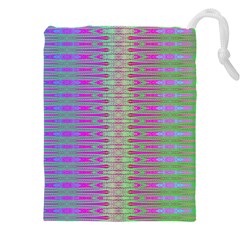 Glitch Machine Drawstring Pouch (5xl) by Thespacecampers