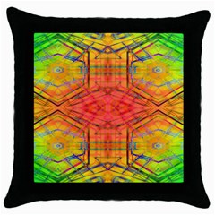 Hexafusion Throw Pillow Case (black) by Thespacecampers