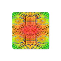 Hexafusion Square Magnet by Thespacecampers