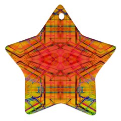 Hexafusion Star Ornament (two Sides) by Thespacecampers