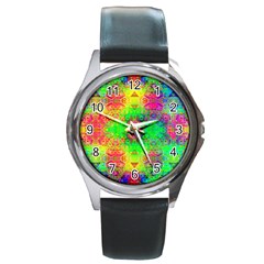 Higher Love Round Metal Watch by Thespacecampers