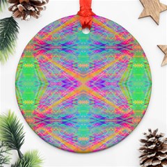 Hippie Dippie Ornament (round) by Thespacecampers