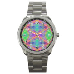 Hippie Dippie Sport Metal Watch by Thespacecampers