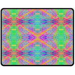 Hippie Dippie Fleece Blanket (medium)  by Thespacecampers