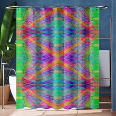 Hippie Dippie Shower Curtain 60  X 72  (medium) 