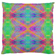 Hippie Dippie Standard Flano Cushion Case (one Side) by Thespacecampers