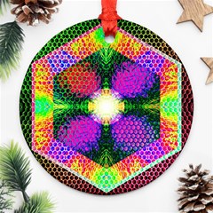 Honeycomb High Ornament (round) by Thespacecampers