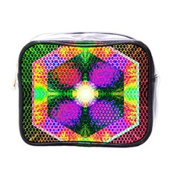 Honeycomb High Mini Toiletries Bag (one Side) by Thespacecampers