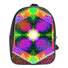 Honeycomb High School Bag (xl) by Thespacecampers