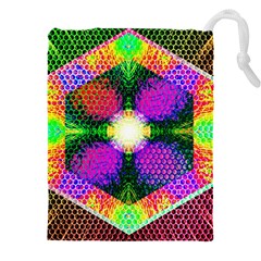 Honeycomb High Drawstring Pouch (4xl) by Thespacecampers