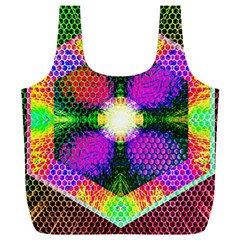 Honeycomb High Full Print Recycle Bag (xxxl) by Thespacecampers