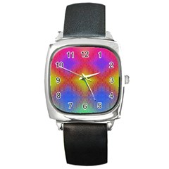 Infinite Connections Square Metal Watch