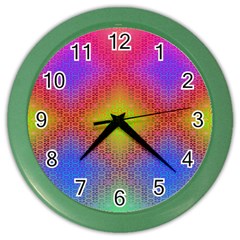 Infinite Connections Color Wall Clock