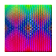 Intoxicating Rainbows Tile Coaster by Thespacecampers