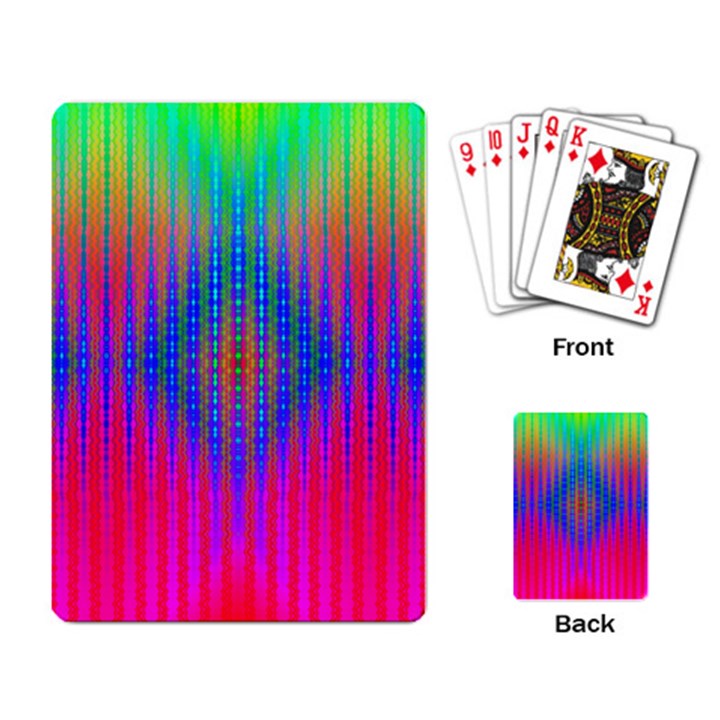 Intoxicating Rainbows Playing Cards Single Design (Rectangle)