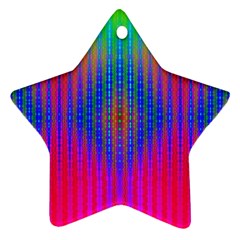 Intoxicating Rainbows Star Ornament (two Sides) by Thespacecampers