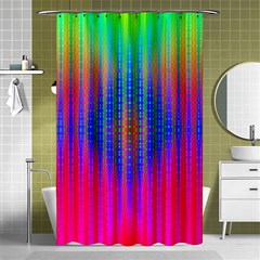 Intoxicating Rainbows Shower Curtain 48  X 72  (small)  by Thespacecampers