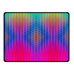 Intoxicating Rainbows Double Sided Fleece Blanket (small)  by Thespacecampers