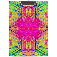 Kaleidoscopic Fun A4 Clipboard by Thespacecampers