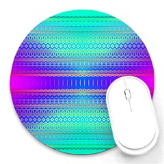 Liquid Lens Round Mousepads