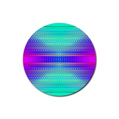 Liquid Lens Rubber Round Coaster (4 pack)