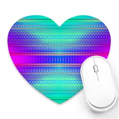 Liquid Lens Heart Mousepads