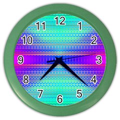 Liquid Lens Color Wall Clock