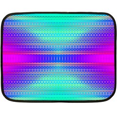 Liquid Lens Double Sided Fleece Blanket (Mini) 