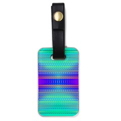 Liquid Lens Luggage Tag (one Side) by Thespacecampers