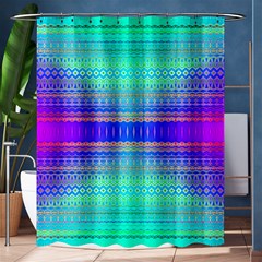 Liquid Lens Shower Curtain 60  x 72  (Medium) 