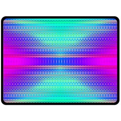 Liquid Lens Double Sided Fleece Blanket (large)  by Thespacecampers