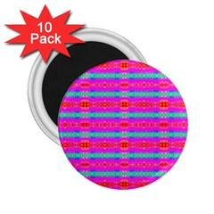 Love Burst 2 25  Magnets (10 Pack)  by Thespacecampers