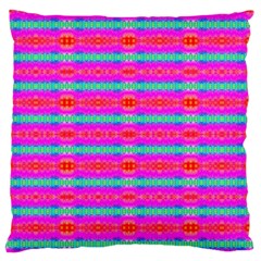 Love Burst Large Flano Cushion Case (two Sides) by Thespacecampers