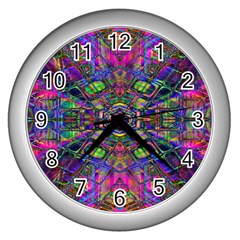 Mind Bender Wall Clock (Silver)