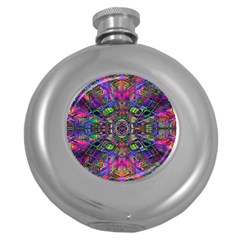 Mind Bender Round Hip Flask (5 oz)