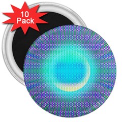 Moonburst 3  Magnets (10 Pack)  by Thespacecampers