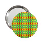 Neon Angles 2.25  Handbag Mirrors Front