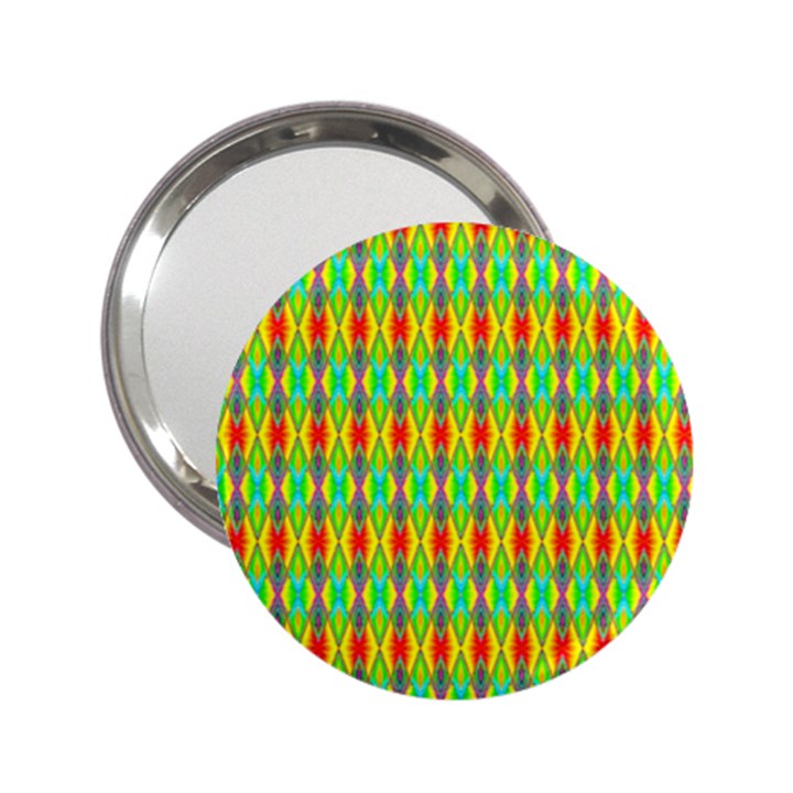 Neon Angles 2.25  Handbag Mirrors