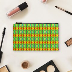 Neon Angles Cosmetic Bag (small) by Thespacecampers