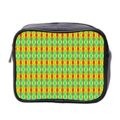 Neon Angles Mini Toiletries Bag (two Sides)