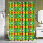 Neon Angles Shower Curtain 48  x 72  (Small)  Curtain(48  X 72 ) - 42.18 x64.8  Curtain(48  X 72 )