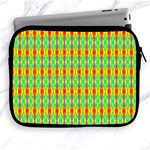 Neon Angles Apple iPad 2/3/4 Zipper Cases Front